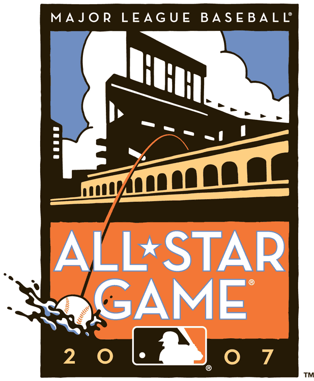 MLB All-Star Game 2007 Primary Logo iron on heat transfer